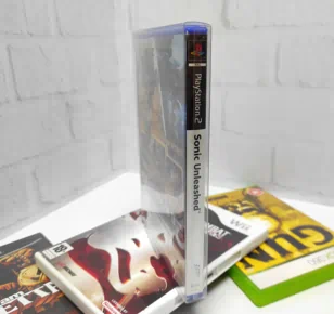 Прозрачная защитная коробка для дисков PS2 Xbox 360 Nintendo Wii GameCube (комплект 2 шт)