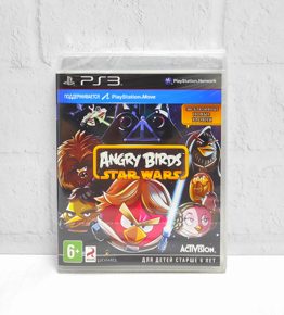 Angry Birds Star Wars c поддержкой Move Русские субтитры BLES 01960 Видеоигра на диске PS3