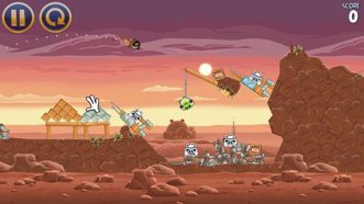 Angry Birds Star Wars c поддержкой Move Русские субтитры BLES 01960 Видеоигра на диске PS3