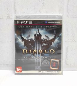 Diablo III (3) Reaper of Soul Ultimate Evil Edition Полностью на русском BLES 02036 Видеоигра на диске PS3