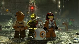 LEGO Star Wars The Force Awakens Звёздные войны Пробуждение Силы Английский язык BLES 02213 Видеоигра на диске PS3