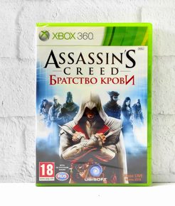Assassins Creed Brotherhood Братство Крови Полностью на русском Видеоигра на диске Xbox 360