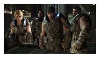Gears Of War 3 Русские субтитры Видеоигра на диске Xbox 360