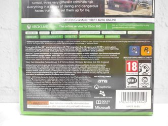 Grand Theft Auto V GTA 5 Русские субтитры Видеоигра на диске Xbox 360