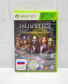 Injustice Gods Among Us Ultimate Edition Русские субтитры Видеоигра на диске Xbox 360