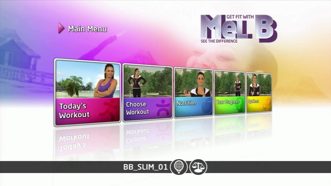 Kinect Get Fit with Mel B Английский язык Видеоигра на диске Xbox 360