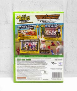 Kinect Rabbids Invasion Интерактивный мультсериал Полностью на русском включая ОБЛОЖКУ Видеоигра на диске Xbox 360