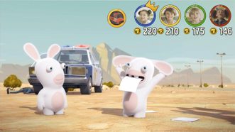 Kinect Rabbids Invasion Интерактивный мультсериал Полностью на русском включая ОБЛОЖКУ Видеоигра на диске Xbox 360