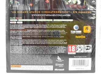 L.A. Noire The Complete Edition Английский язык Видеоигра на диске Xbox 360