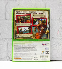 LEGO Lego Pirates of the Caribbean Пираты Карибского Моря Полностью на русском Видеоигра на диске Xbox 360
