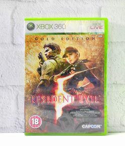 Resident Evil 5 Gold Edition Английский язык Видеоигра на диске Xbox 360