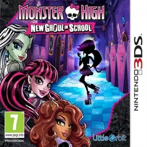 Monster High New Ghoul in School Английский язык Видеоигра на картридже Nintendo 3DS / 2DS