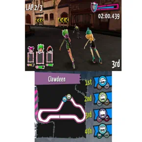 Monster High Scultimate Roller Maze Английский язык Видеоигра на картридже Nintendo 3DS