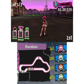 Monster High Scultimate Roller Maze Английский язык Видеоигра на картридже Nintendo 3DS