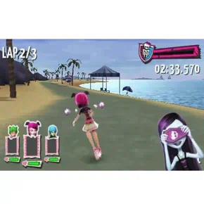 Monster High Scultimate Roller Maze Английский язык Видеоигра на картридже Nintendo 3DS