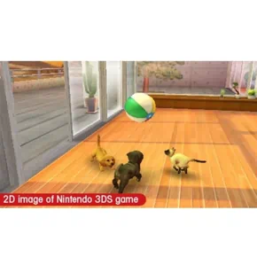 Nintendogs + Cats Голден ретривер и новые друзья Полностью на русском Видеоигра на картридже Nintendo 3DS