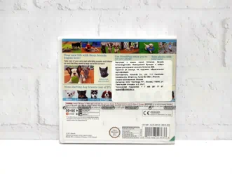 Nintendogs + Cats French Bulldog Английский язык Видеоигра на картридже Nintendo 3DS / 2DS
