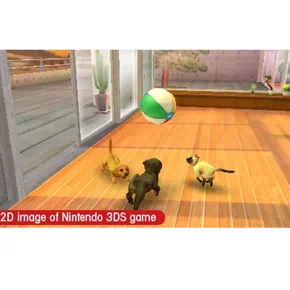 Nintendogs + Cats French Bulldog Английский язык Видеоигра на картридже Nintendo 3DS / 2DS