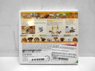 Nintendogs Cats Golden Retriever and New Friends Голден ретривер и новые друзья Cats Полностью на русском Видеоигра на картридже 3DS