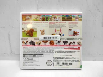 Nintendogs Cats Toy Poodle and New Friends Карликовый пудель и новые друзья Cats Полностью на русском Видеоигра на картридже 3DS