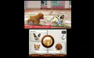 Nintendogs Cats Toy Poodle and New Friends Карликовый пудель и новые друзья Cats Полностью на русском Видеоигра на картридже 3DS