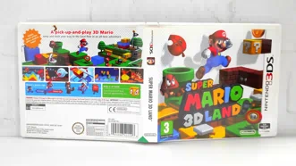 Super Mario 3D Land ENG Видеоигра на картридже Nintendo 3DS / 2DS. Товар уцененный