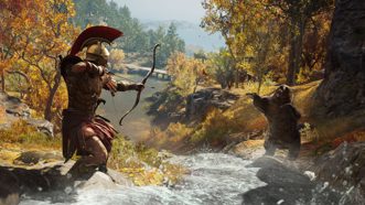 Assassins Creed Odyssey Одиссея Полностью на русском включая ОБЛОЖКУ CUSA 12042 Видеоигра на диске PS4 / PS5