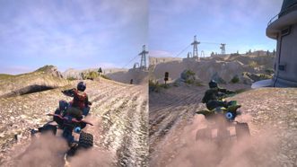 ATV Drift and Tricks (поддерживается VR PS4) Английский язык CUSA 09535 Видеоигра на диске PS4