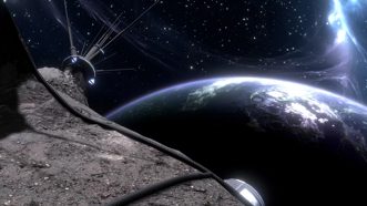 Curved Space Русские субтитры CUSA 26467 Видеоигра на диске PS4 / PS5