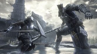 Dark Souls 3 (III) Русские субтитры ОБЛОЖКА на русском CUSA 03365 Видеоигра на диске PS4 / PS5