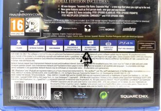 Final Fantasy 15 (XV) Royal Edition Русские субтитры CUSA 01615 Видеоигра на диске PS4 / PS5