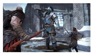 God of War 2018 Полностью на русском включая ОБЛОЖКУ CUSA 07412 Видеоигра на диске PS4 / PS5