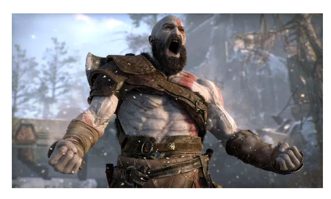 God of War 2018 Полностью на русском включая ОБЛОЖКУ CUSA 07412 Видеоигра на диске PS4 / PS5
