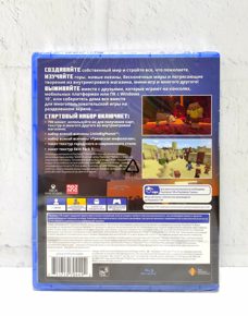 Minecraft (поддерживается VR PS4) Полностью на русском включая ОБЛОЖКУ CUSA 17908 Видеоигра на диске PS4 / PS5