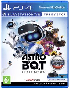 Astro Bot Rescue Mission (требуется VR PS4) Полностью на русском CUSA 12392 Видеоигра на диске PS4