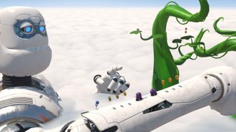 Astro Bot Rescue Mission (требуется VR PS4) Полностью на русском CUSA 12392 Видеоигра на диске PS4