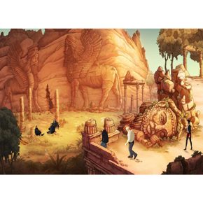 Broken Sword 5 The Serpents Curse Русские субтитры CUSA 02500 Видеоигра на диске PS4 / PS5