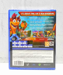 Crash Bandicoot 4 Это Вопрос Времени Русские субтитры CUSA 23470 Видеоигра на диске PS4 / PS5