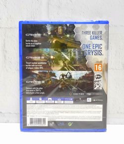 Crysis Trilogy Remastered Русские Субтитры CUSA 29042 Видеоигра на диске PS4 / PS5