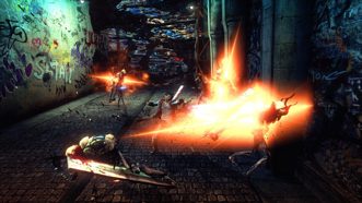 Devil May Cry Definitive Edition DmC Русские субтитры CUSA 01022 Видеоигра на диске PS4 / PS5