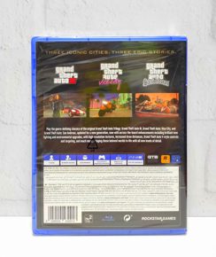 Grand Theft Auto The Trilogy The Definitive Edition GTA Русские субтитры CUSA 29729 Видеоигра на диске PS4 / PS5