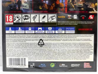 Mafia Trilogy Русские субтитры CUSA 18100 / 17761 / 03617 Видеоигра на диске PS4 / PS5