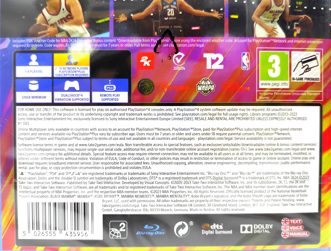 NBA 2K24 НБА 2024 Английский язык CUSA 42312 Видеоигра на диске PS4 / PS5