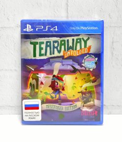 Tearaway Unfolded Сорванец: Развернутая История Полностью на Русском CUSA 00562 Видеоигра на диске PS4 / PS5