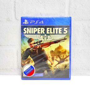 Sniper Elite 5 Русские субтитры CUSA 16075 Видеоигра на диске PS4 / PS5