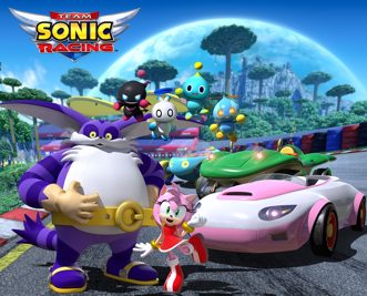 Team Sonic Racing Русские Субтитры CUSA 11115 Видеоигра на диске PS4 / PS5