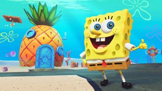 SpongeBob SquarePants Battle Bikini Bottom Rehydrated Русские субтитры CUSA 14909 Видеоигра на диске PS4 / PS5