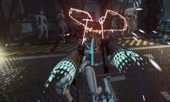 Survios VR Power Pack Raw Data and Sprint Vector (требуется VR PS4) Английский язык CUSA 09759 Видеоигра на диске PS4