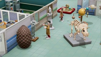 Two Point Hospital + Дополнения Русские субтитры CUSA 15884 Видеоигра на диске PS4 / PS5