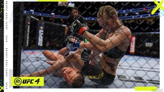 UFC 4 Русские субтитры CUSA 14209 Видеоигра на диске PS4 / PS5